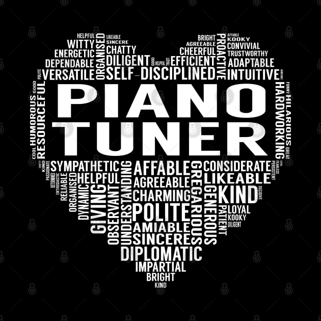 Piano Tuner Heart by LotusTee