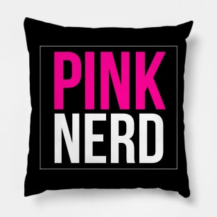 Beautiful Pink Nerd Pillow