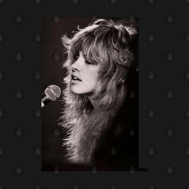 Stevie Nicks Harmonious Heights by Skeleton. listening to music