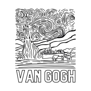 Van Gogh Vintage T-Shirt