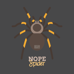 Funny Animal Name Meme Nope SPIDER T-Shirt