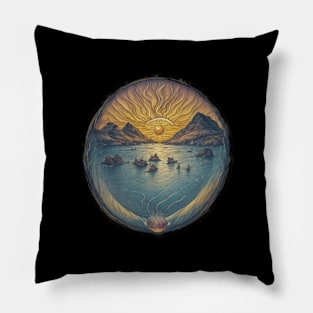 Tulip Vintage Minimalist Flora Positive Since Pillow