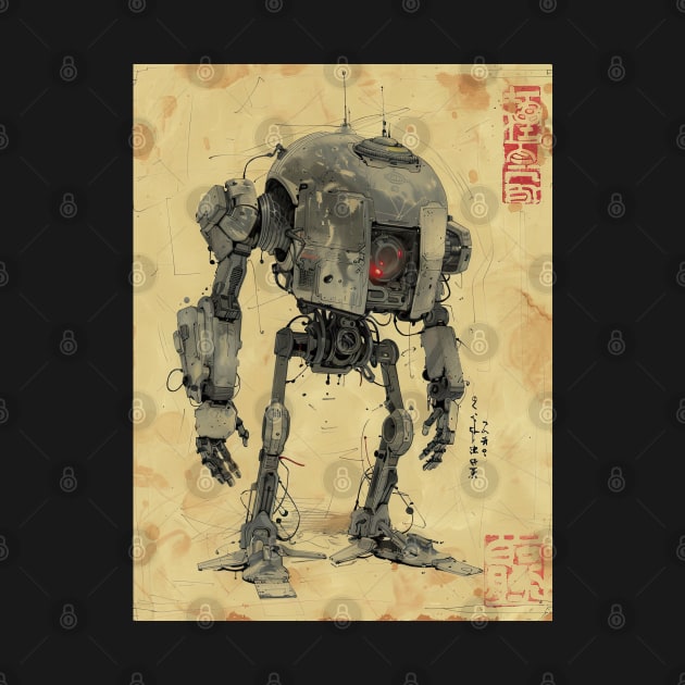 Vintage Japanese Protocol droid by obstinator