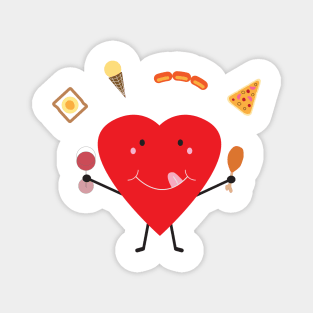 Hungry Heart Magnet