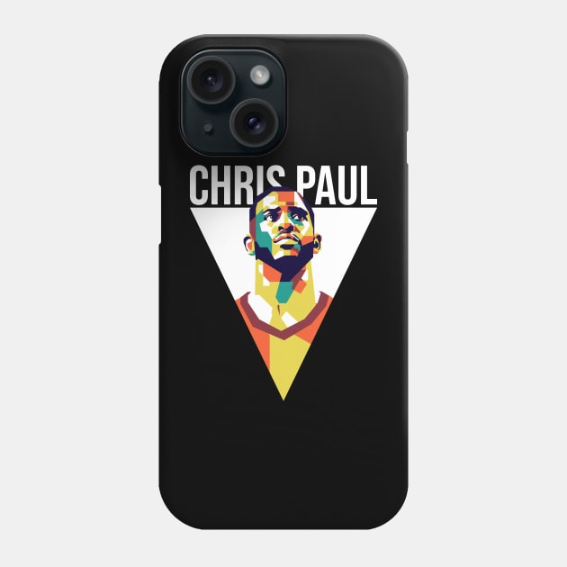 Chris Paul on WPAP Dark Phone Case by pentaShop