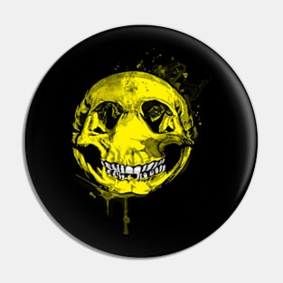 Happy Skully Pin