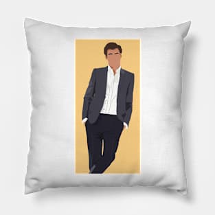 Carlos Sainz in a suit Pillow