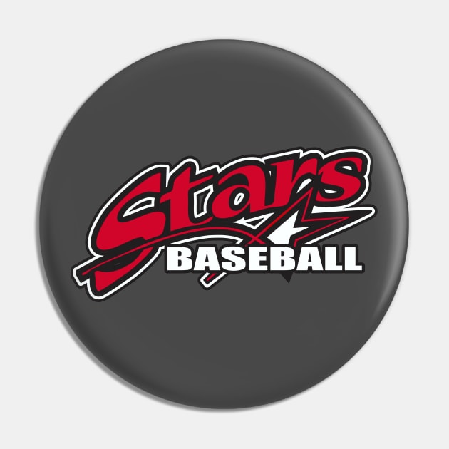 Stars Baseball Pin by DavesTees