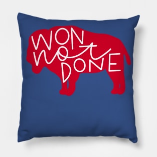 Won not done Pillow