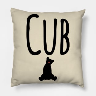 Cub Heart Nose Pillow