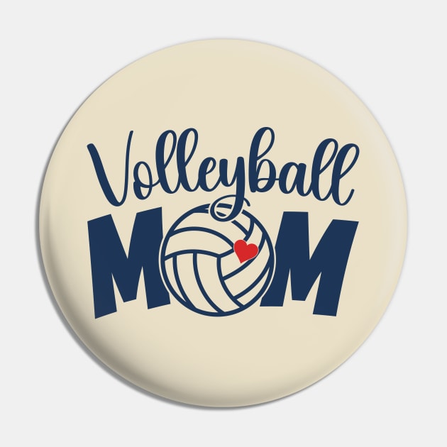 Cute Volleyball Mom Life Senior Volleyball Mama Practice Cheer Mom Pin by Nisrine