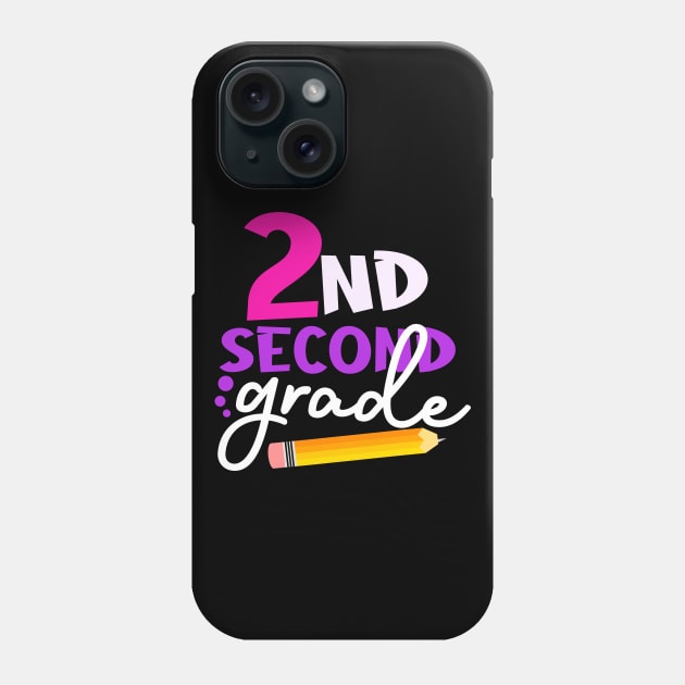 Second Grade Phone Case by Cooldruck
