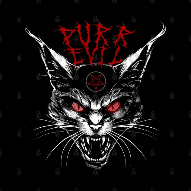 PURR EVIL by Hiraeth Tees