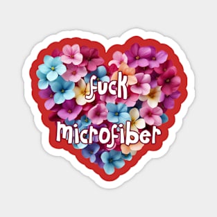 Effing Microfiber Floral Magnet