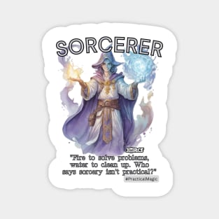 DND Dungeons & Dragons Sorcerer character Magnet