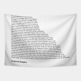 Frederick Douglass Quotes Tapestry