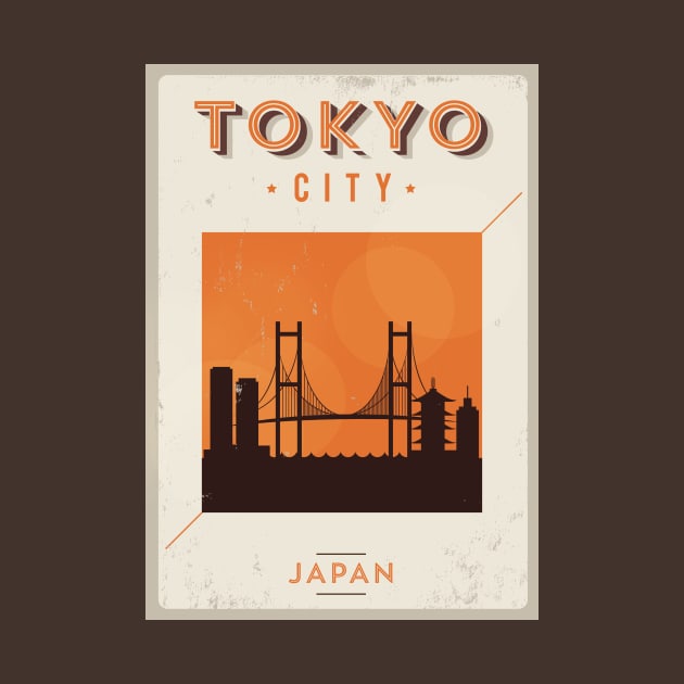 Tokyo Poster Design by kursatunsal