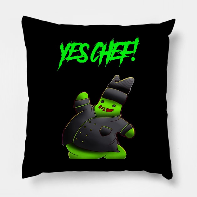 YES CHEF Pillow by DjChefJulez