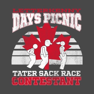 Letterkenny Days Picnic Tater Sack Race T-Shirt