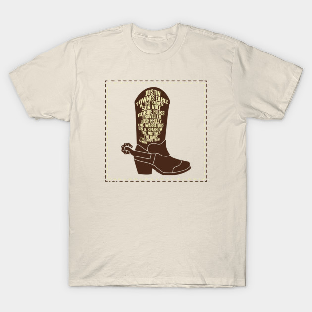 Justin Townes Earle The Cowboy - Band - T-Shirt | TeePublic