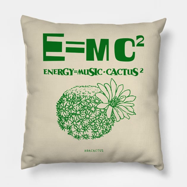 Energy equation Pillow by AgaCactus
