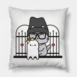 Ghost Adventure Cat Pillow