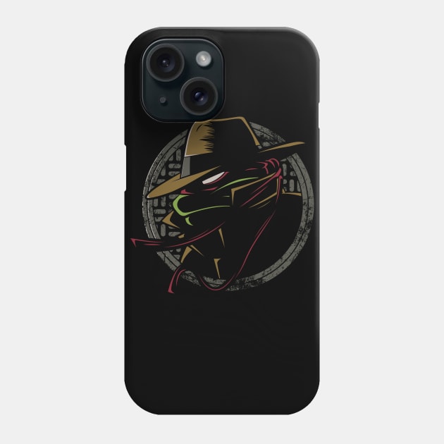 Undercover Ninja Raph Phone Case by hoborobo