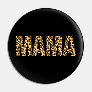 Leopard Printed Mama Pin