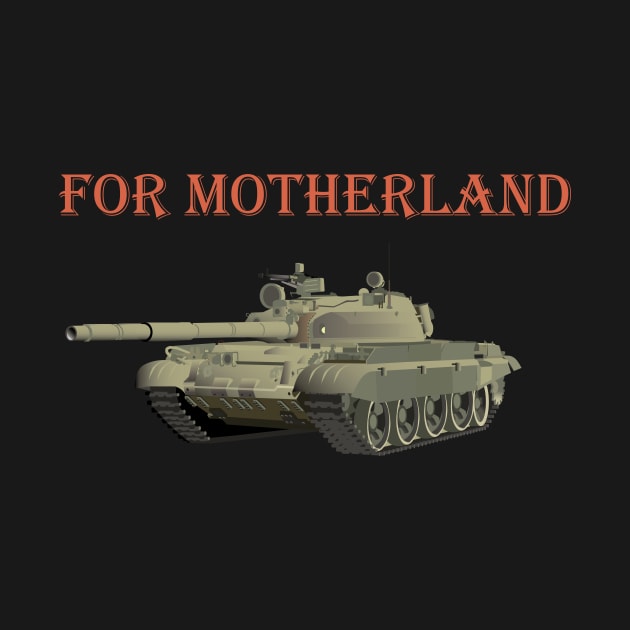 For Motherland T-62M Soviet Russian Tank by NorseTech