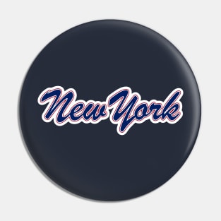 Football Fan of New York Pin