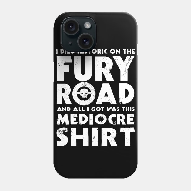 Mediocre Shirt Phone Case by Spazzy Newton