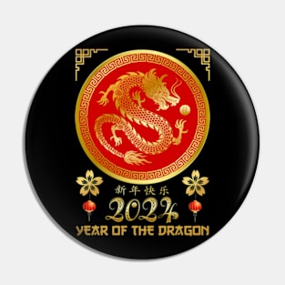 2024 Year Of The Dragon Lunar New Year Pin