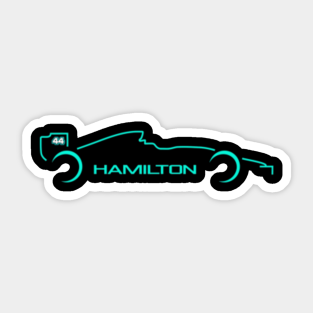 Lewis Hamilton Stickers Teepublic