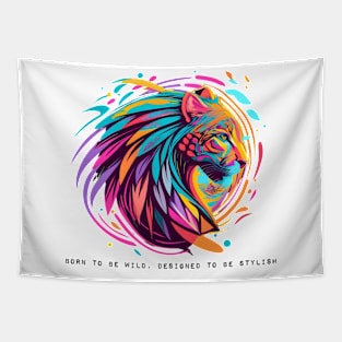 Born to be wild, designed to be stylish Tapestry