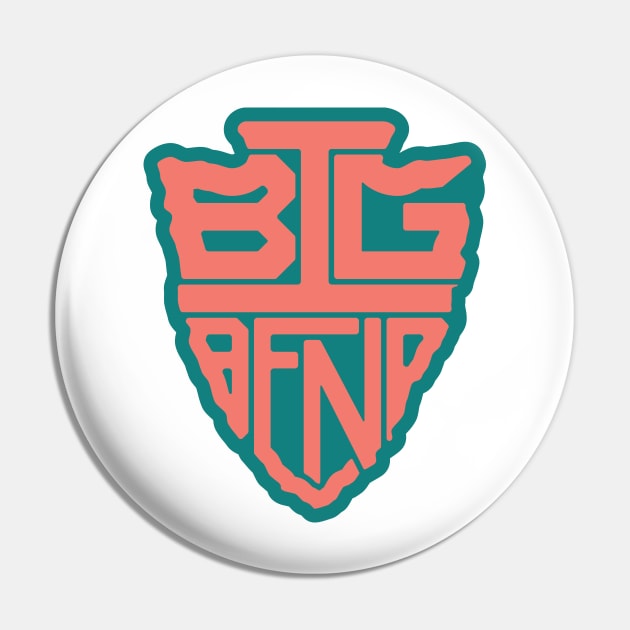 Big Bend National Park name arrowhead Pin by SlapTheWorld