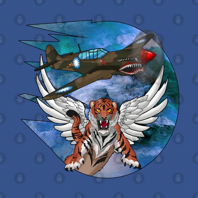 P40 Flying Tiger by lytebound