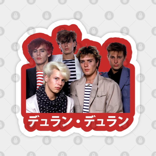 Duran Duran Japanese Magnet by Pop Fan Shop