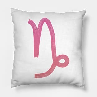 Pink Capricorn Gradient Pillow