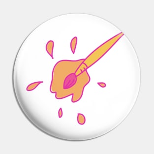 Cartoon Brush Pin