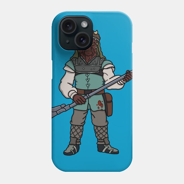 barge guard Phone Case by NikInked