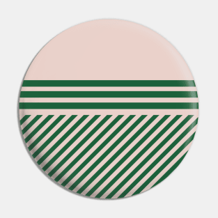 Geometric pattern green bold bright pink Pin