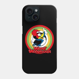 Woody Woodpecker Circle Style Phone Case