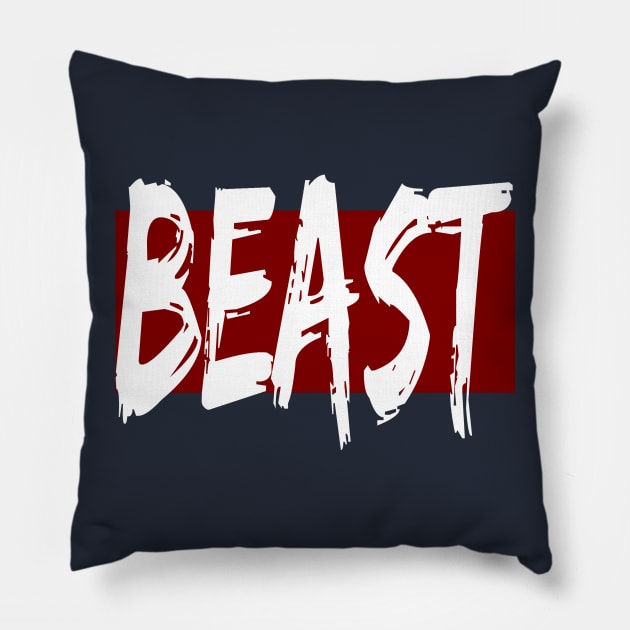 Beast Pillow by Gsweathers