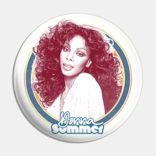 Donna Summer \\\\\ Retro Style Fan Art Design Pin