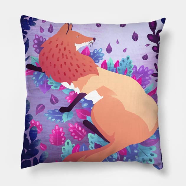 Fox Pillow by beesants