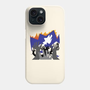 The sky is falling Phone Case