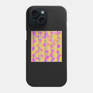 Pink Purple Yellow Floral Abstract Phone Case