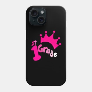 first grade pink lover Phone Case