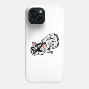 A little Hammie - Dominant Spot Black Phone Case