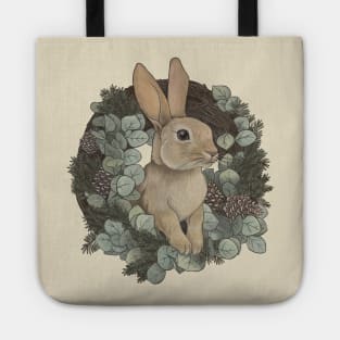 Winter Rabbit Tote